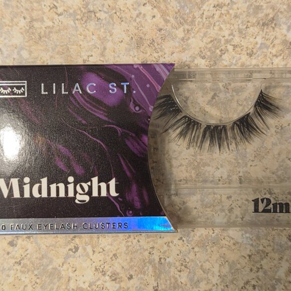 Lilac St. Lashes Midnight 12mm NIB - Picture 2 of 2